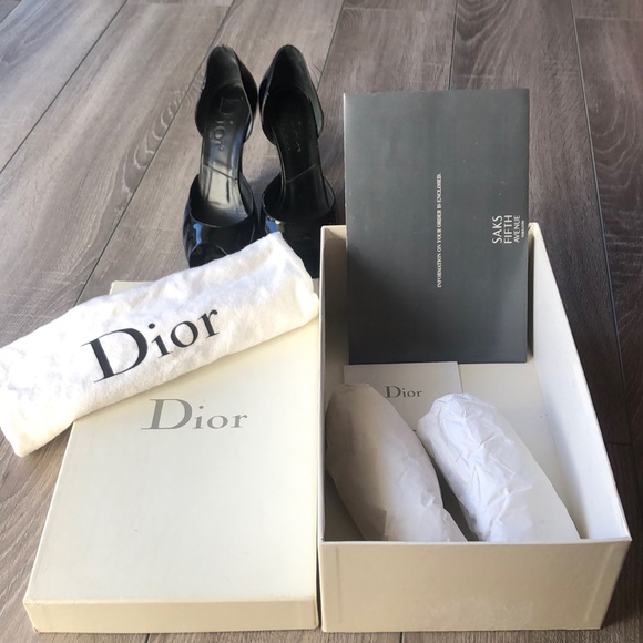 Black Dior size 37 women’s shoes - Picture 1 of 6